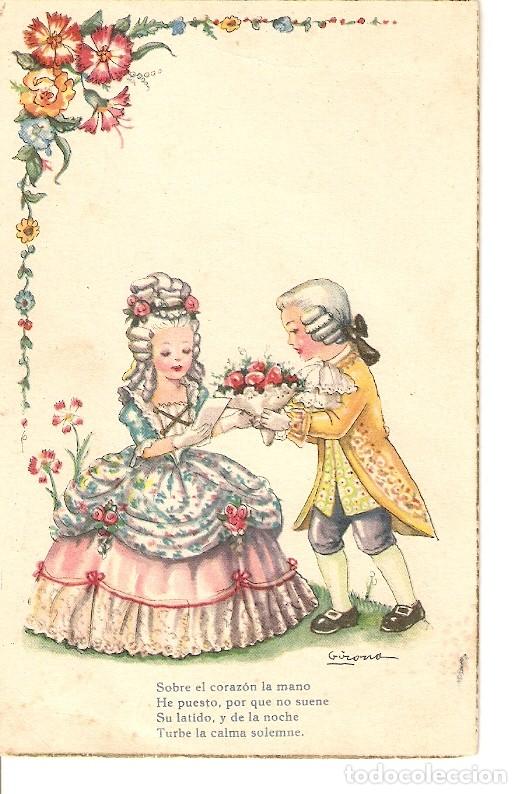Postales: Postal 036315 : Rimas de Gustavo A. Becquer - Varios