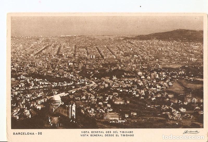 Postales: Postal 036518 : Barcelona. Vista general des del Tibidabo - Varios
