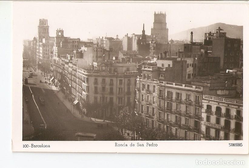 Cartoline: Postal 036527 : Barcelona. Ronda de San Pedro - Varios