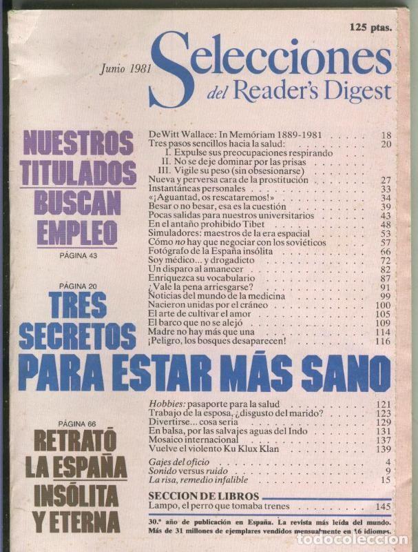 Postales: Selecciones del Readers Digest numero 487 - Varios