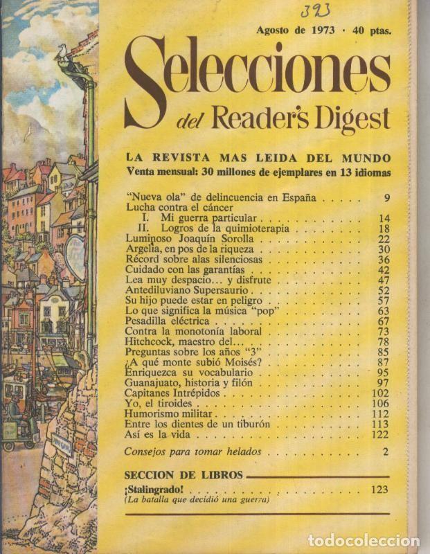 Postales: Selecciones del Readers Digest numero 393 - Varios