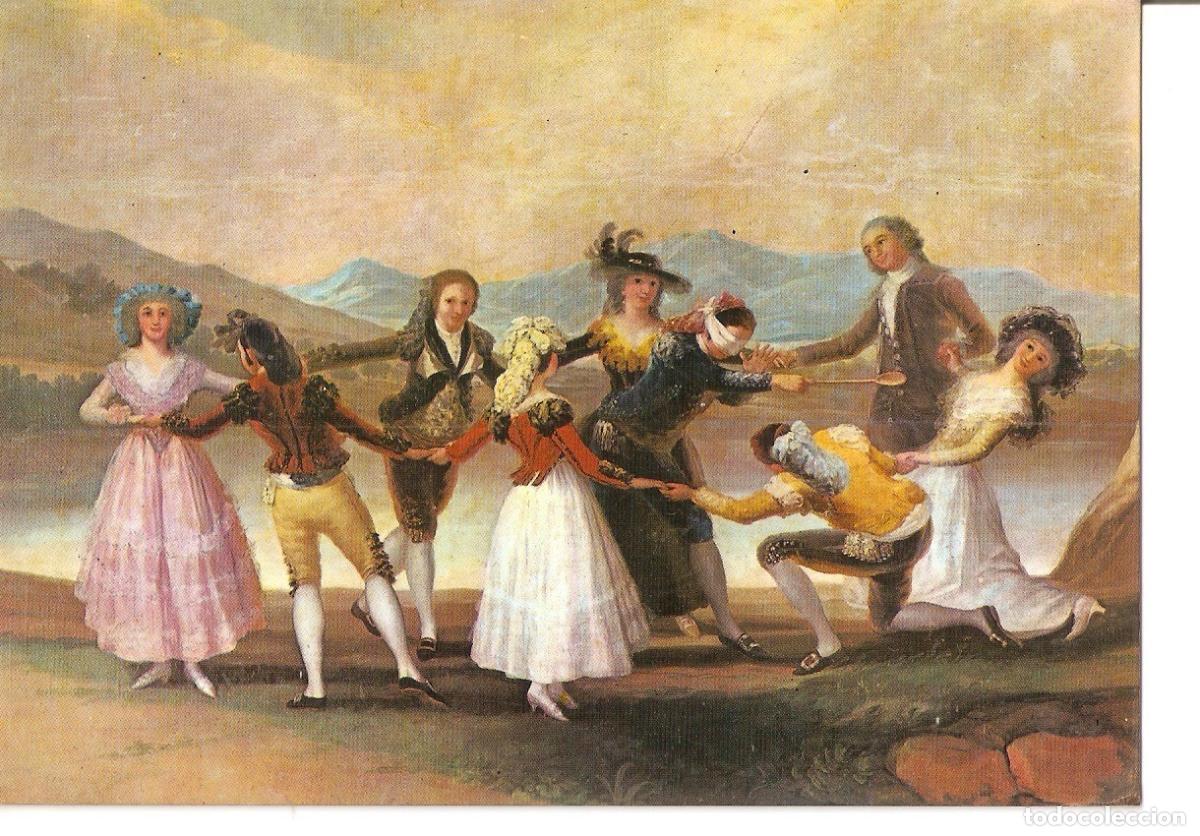 Postkarten: Postal 037572 : Blind Mans Buff de Francisco Goya - Varios