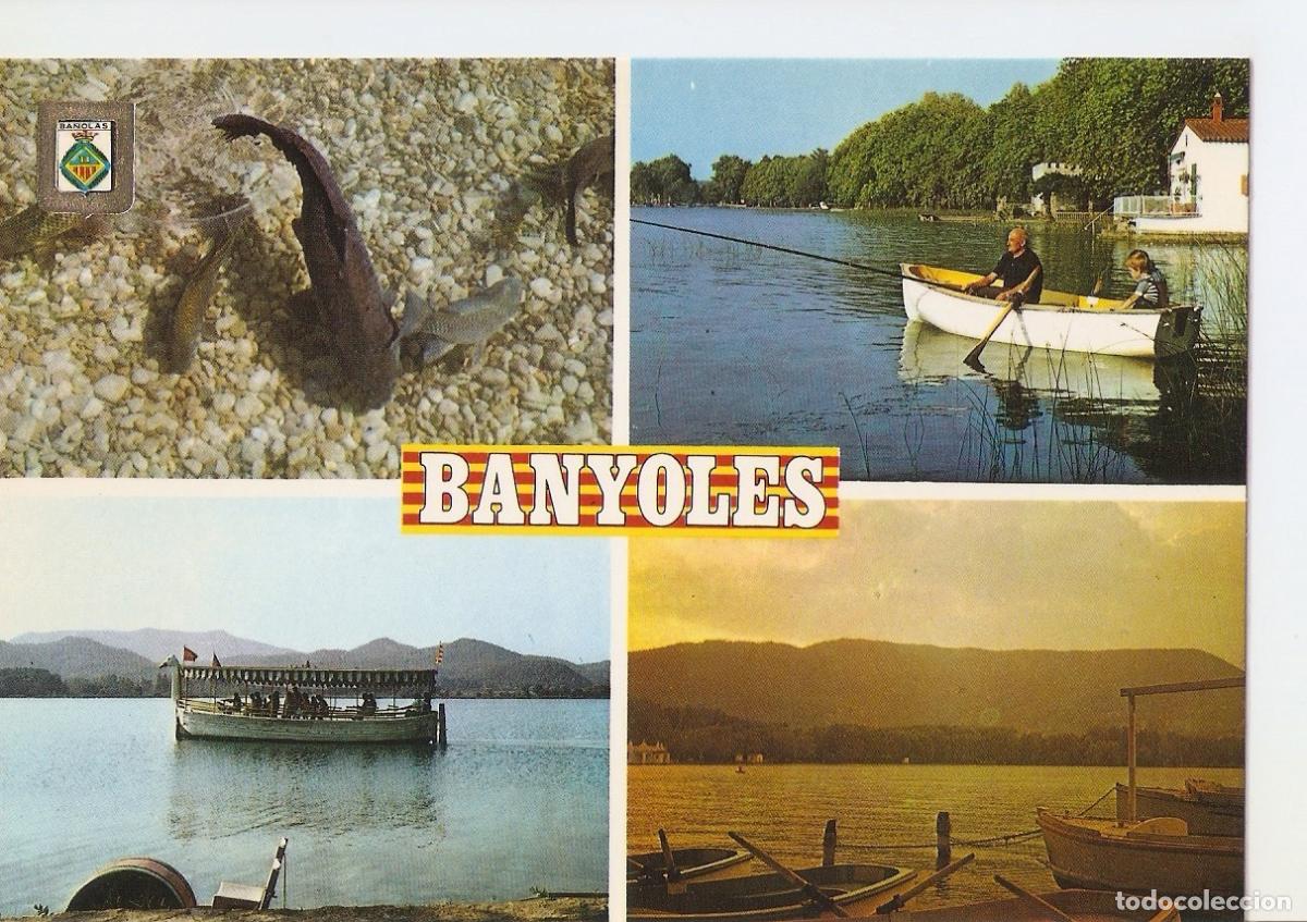 Cartoline: Postal 037628 : Banyoles (Girona). Barcas de lloguer - Varios