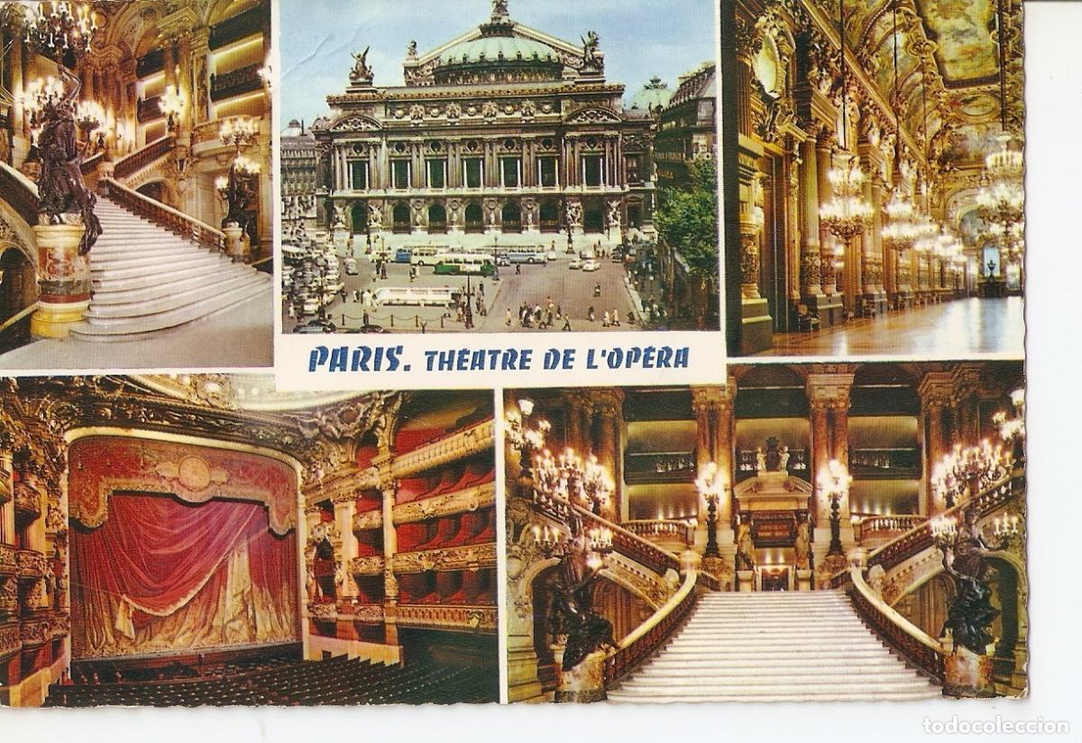 Postales: Postal 037659 : Paris. The&acirc;tre de lOpera - Varios