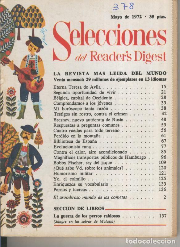 Postales: Selecciones del Readers Digest numero 378 - Varios