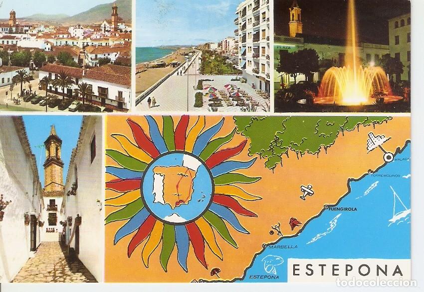Postkarten: Postal 037328 : Estepona. Costa del Sol - Varios