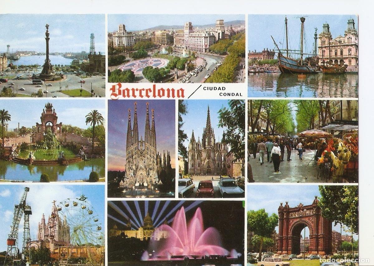 Postales: Postal 037724 : Barcelona - Varios