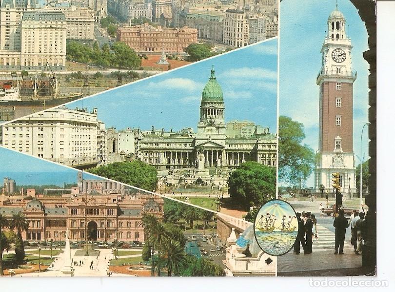 Postales: Postal 037466 : Buenos Aires. Vistas de la ciudad - Varios