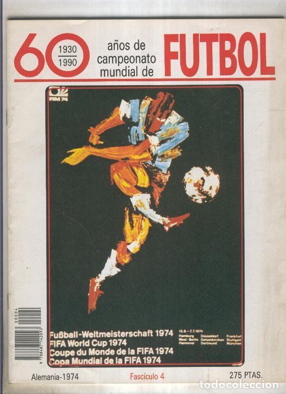 Postales: 60 a&ntilde;os de campeonato mundial de Futbol fasciculo numero 04 - Varios