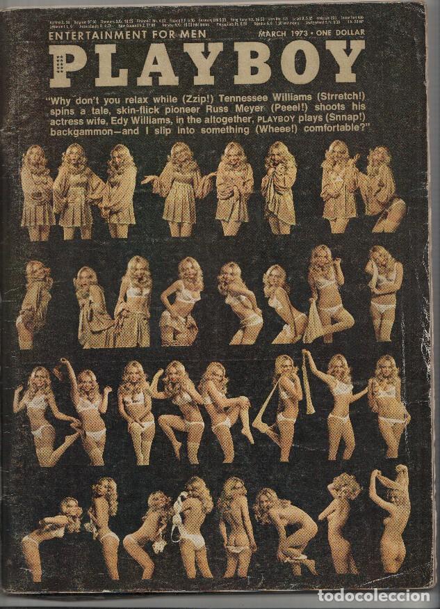 Postcards: PLAYBOY, Vol. 20 Number 03, March 1973: EDY MEYERS (Edicion USA) - Varios