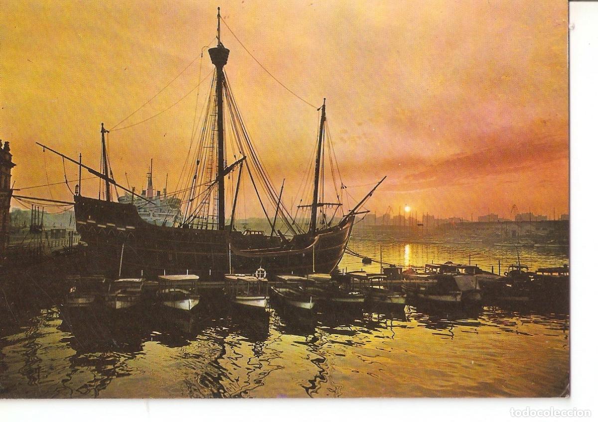Cartoline: Postal 037859 : Barcelona. Carabella Santa Maria - Varios