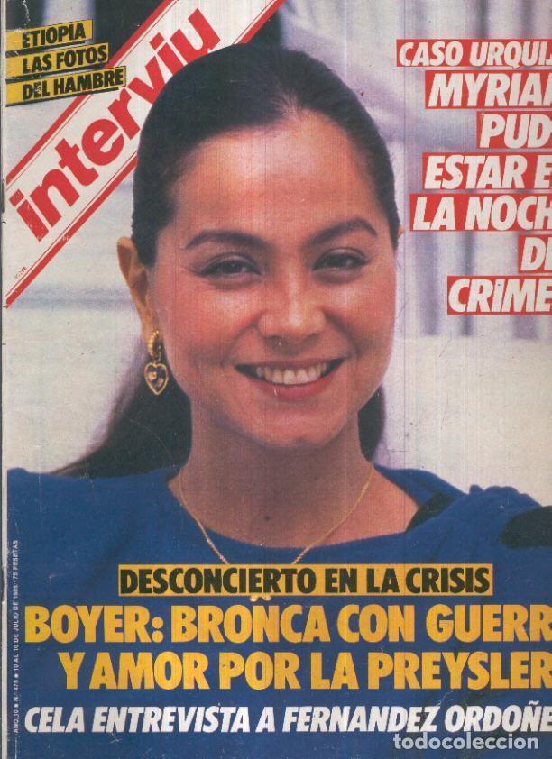 Postcards: INTERVIU Numero 0478: Loova Moor, BOYER: bronca con Guerra - Varios