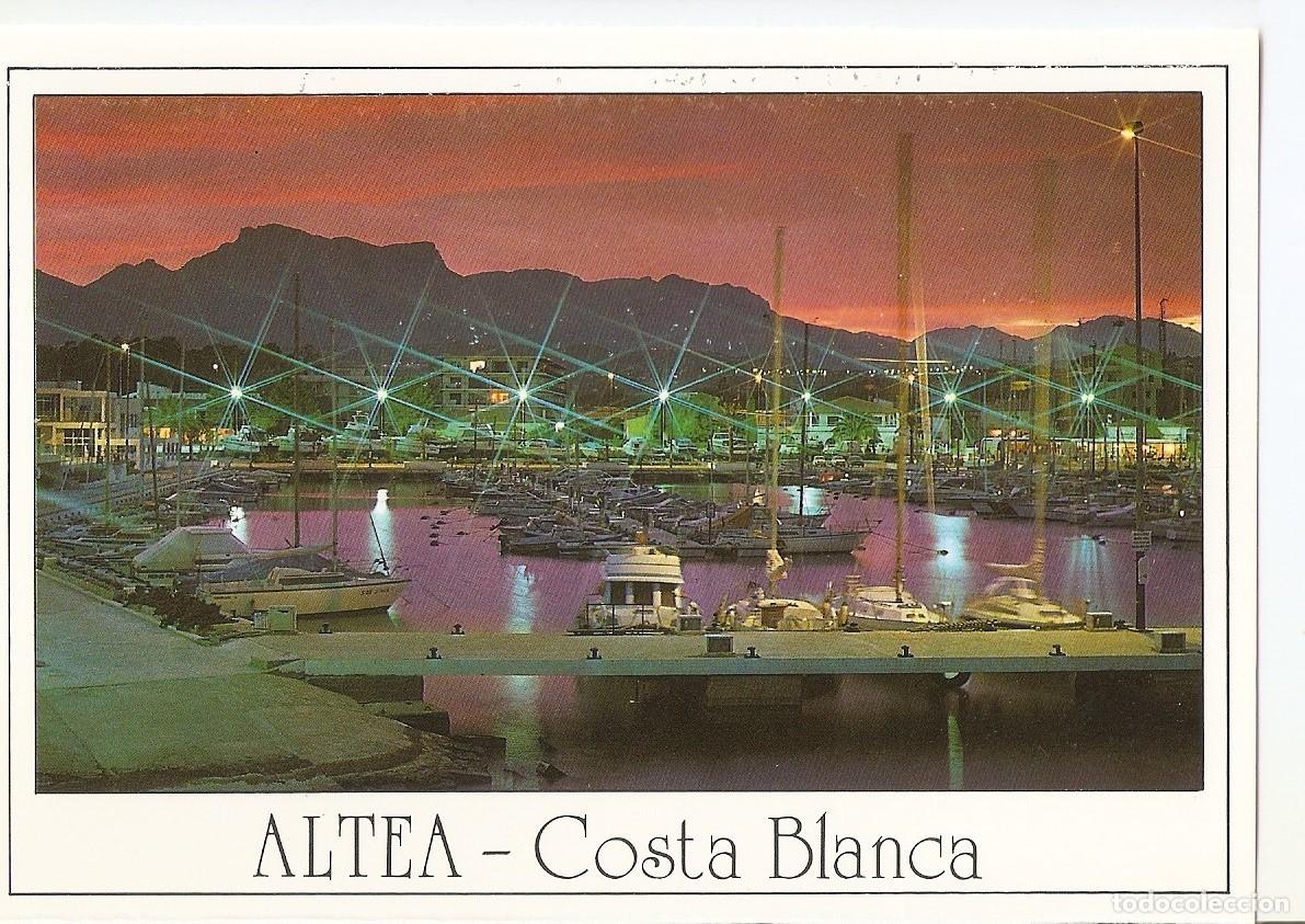 Postais: Postal 037917 : Altea (Alicante). Atardecer en el puerto - Varios