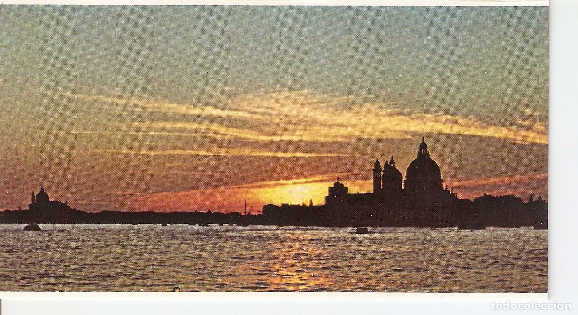 Postais: Postal 038199 : Venecia. Iglesia de la Salud (puesta de sol) - Varios