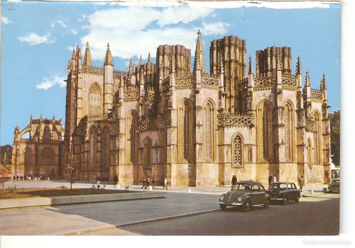 Postais: Postal 038207 : Batalha (Portugal). Monastery - south side - Varios