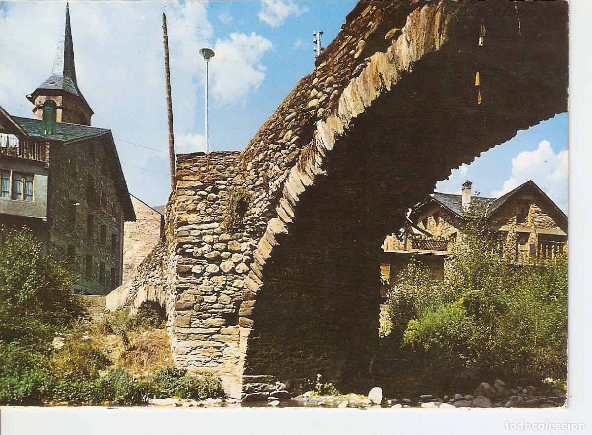 Postais: Postal 038468 : Esterri de Aneu (Pirineo Catalan). Puete Romanico - Varios