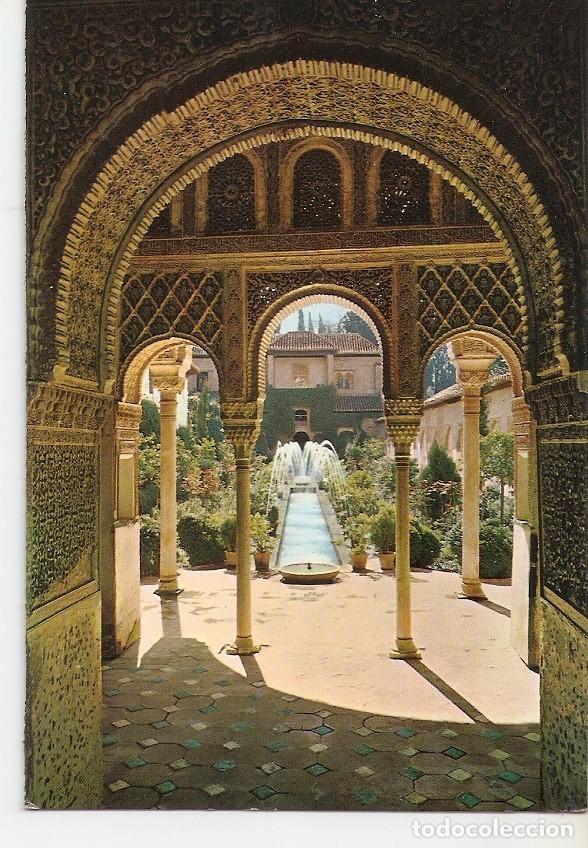 Postkarten: Postal 038806 : Granada Generalife. Patio de la Acequia - Varios