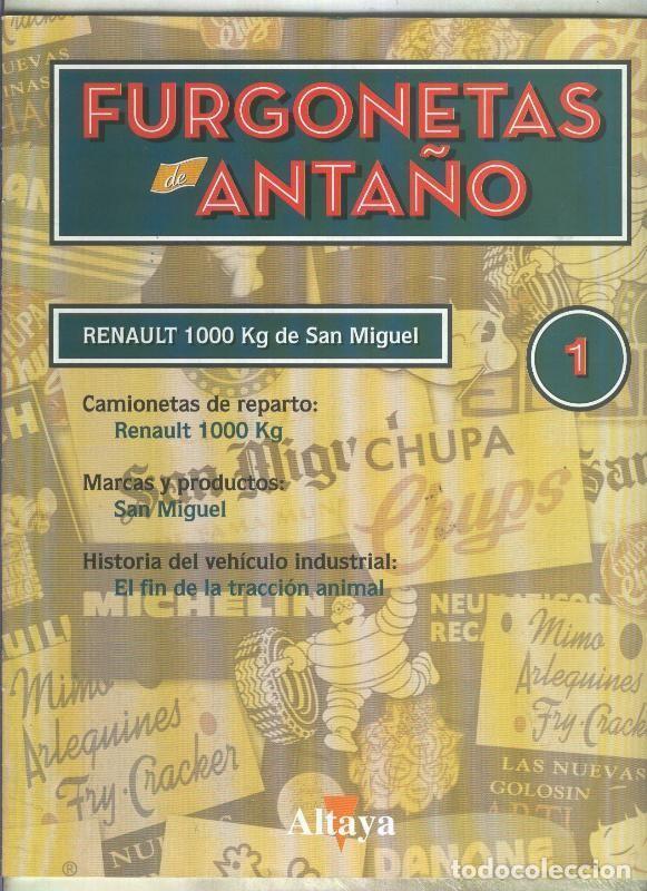 Postales: Furgonetas de anta&ntilde;o fasciculo numero 01 (UNICAMENTE EL FASCICULO) - varios