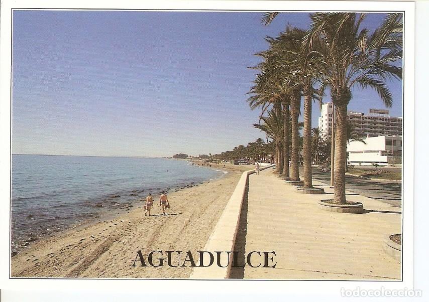 Postais: Postal 039183 : Aguadulce. Paseo Maritimo y Playa - Varios