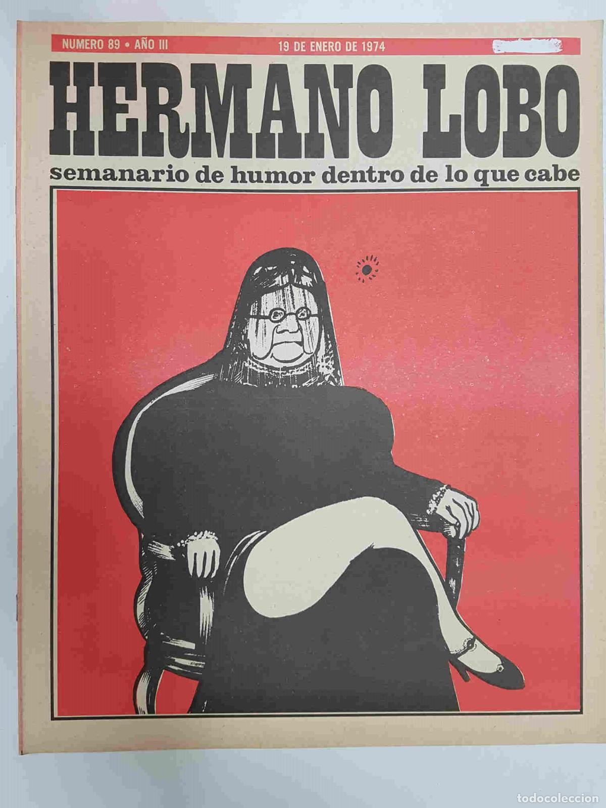 Postkarten: Hermano Lobo numero 089: portada de - Forges-Gila-Summers-etc
