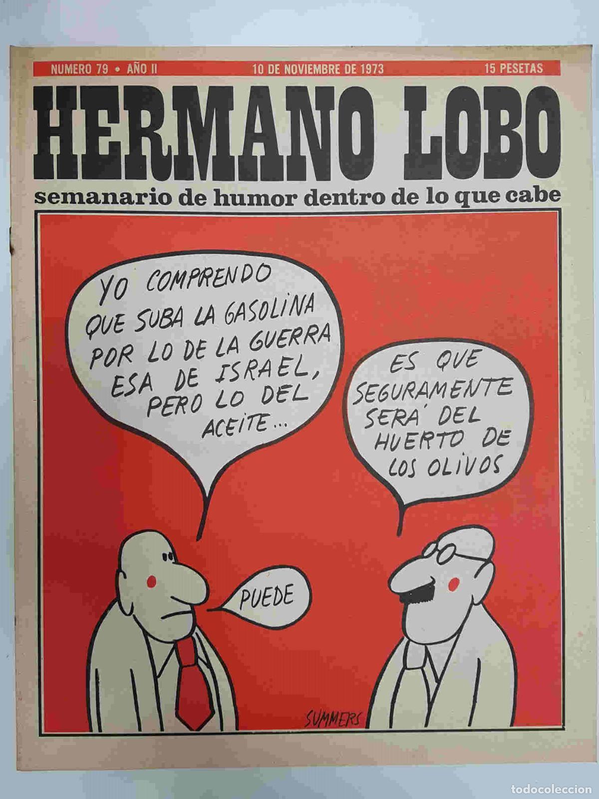 Postkarten: Hermano Lobo numero 079: portada de Summers - Forges-Gila-Summers-etc