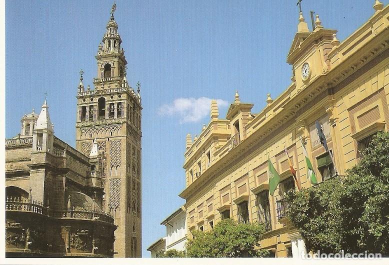 Postcards: Postal 040141 : Sevilla. Giralda y Palacio de la Diputacion - Varios