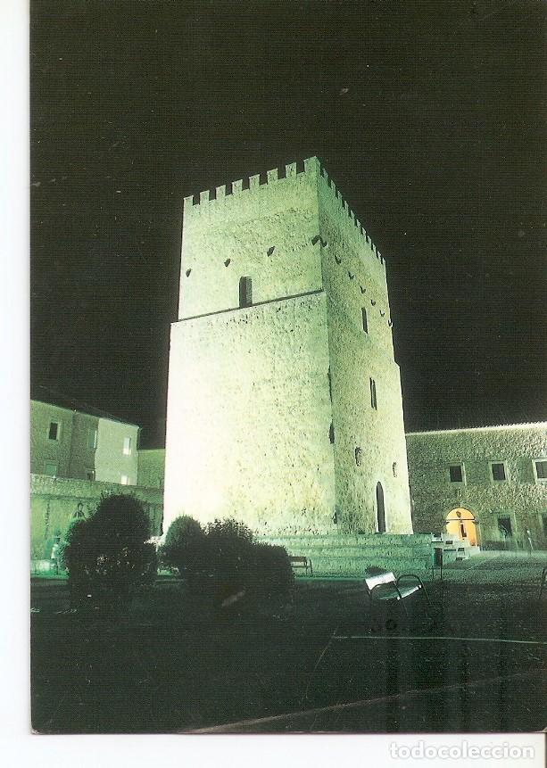 Postcards: Postal 040634 : Caleruega (Burgos Espa&ntilde;a). Torreon de los Guzmanes iluminado - Varios