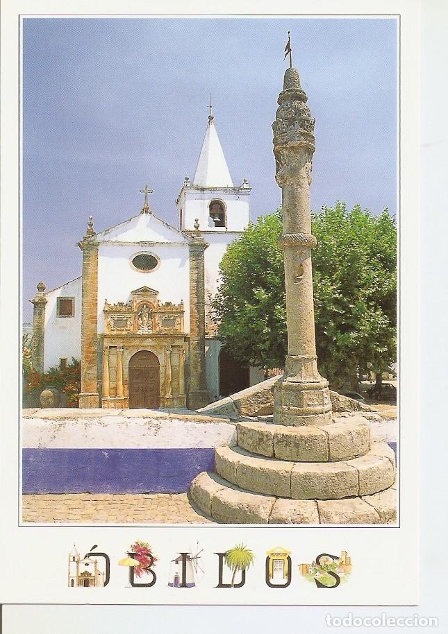 Cartes Postales: Postal 040226 : Obidos. Igreja de Sta. Maria - Varios
