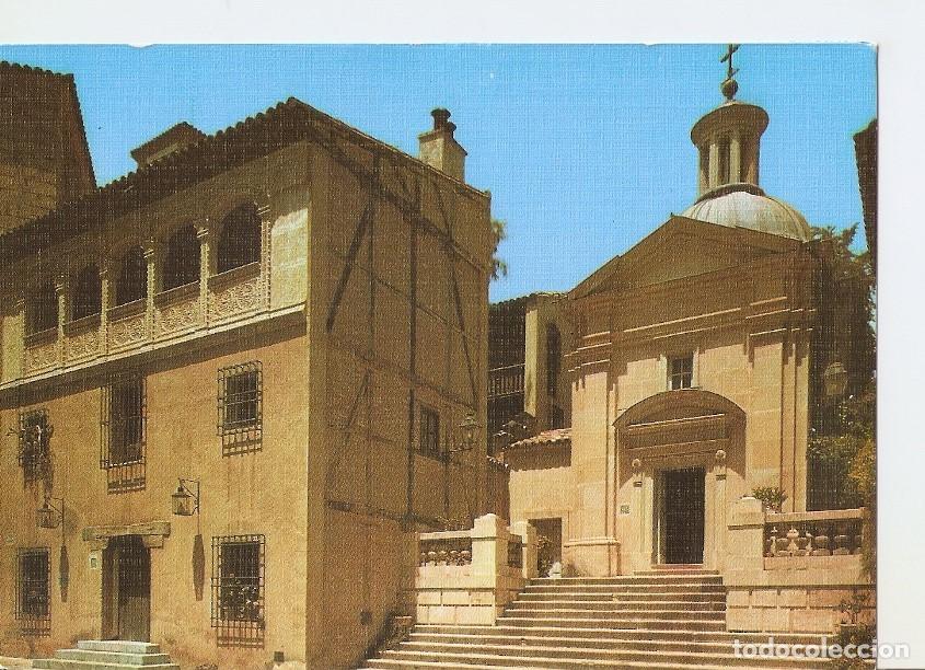 Postkarten: Postal 040708 : Pueblo Espa&ntilde;ol. San Antonio de la Florida (Madrid) y Casa de Melibea (Toledo). Palma