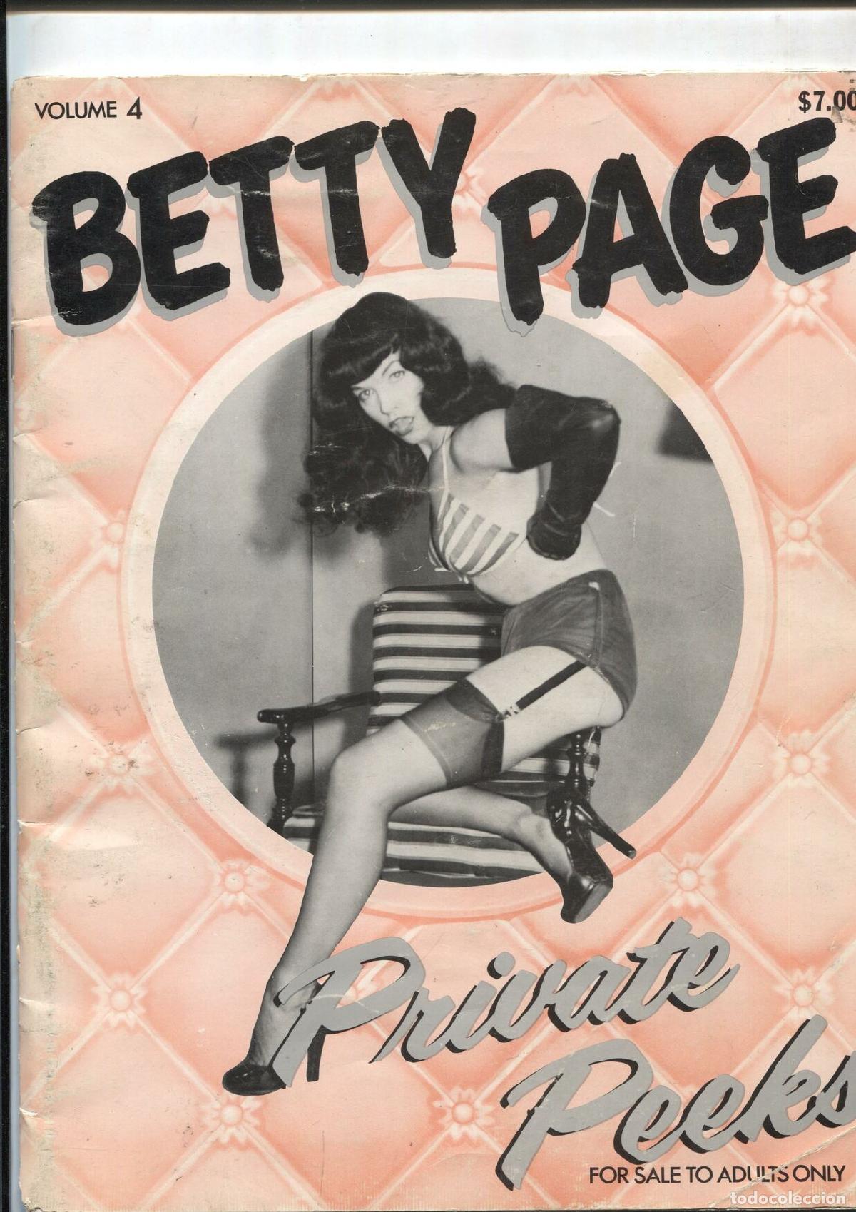 Postais: Betty Page volumen 4 (cubierta algo estropeada) - Varios