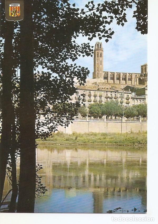 Postkarten: Postal 040967 : Lleida. Riu Segre i Seu Antiga al fons - Varios