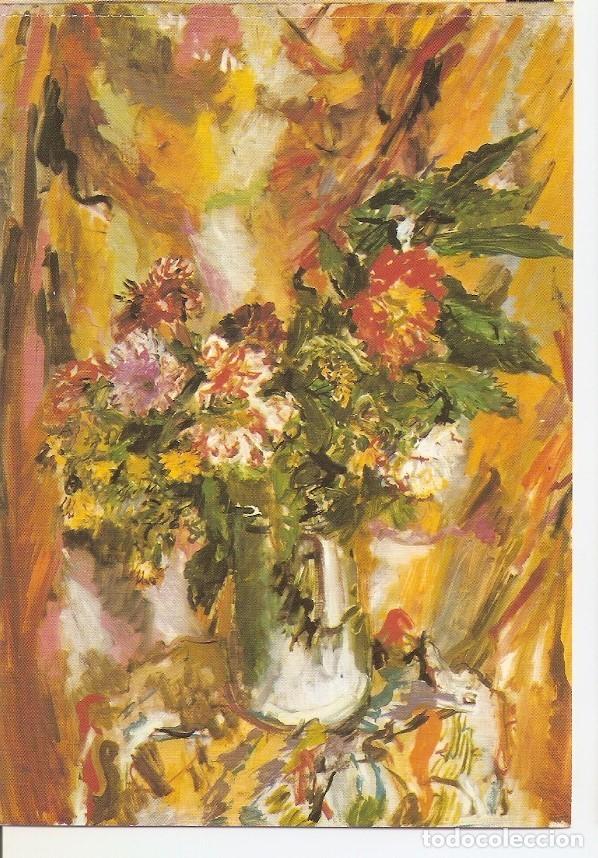 Postkarten: Postal 041306 : Oskar Kokoschka Bouquet of Autumm Flowers 1928. Private Collecion Oskar Kokoschka je