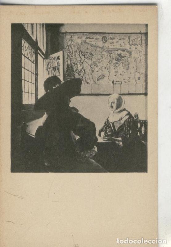 Cartoline: Postal 000128: Jan Vermeer: Officer and Laughin Girl - Varios
