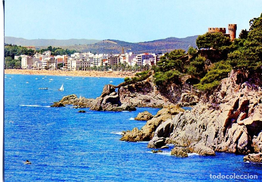 Postkarten: Postal 016611: LLORET DE MAR Costa Brava - Vista de la costa - Varios
