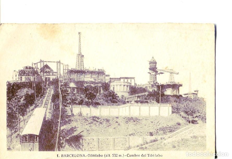 Postcards: Postal 016508: BARCELONA - TIBIDABO Cumbre del Tibidabo - Varios