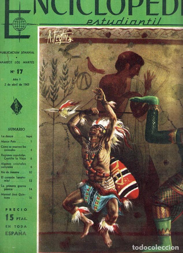 Cartoline: Enciclopedia Estudiantil numero 017 (1963): Manuel Jose Quintana, Rio de Janeiro, La primera guerra