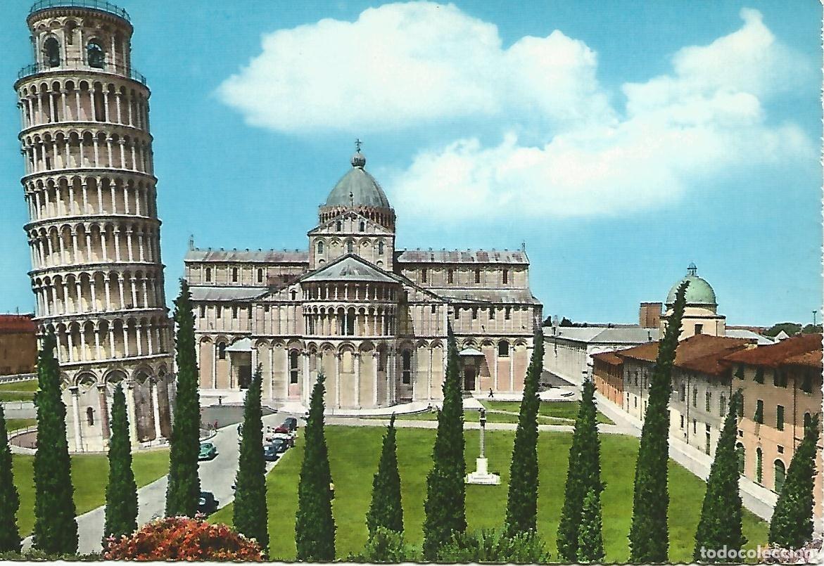Postkarten: Postal 50145: PISA - Torre pendiente y abside de la Catedral