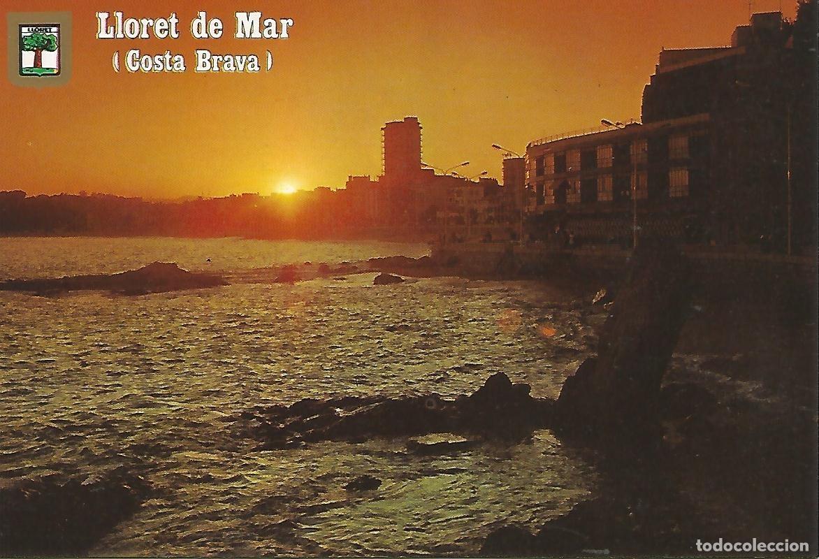 Postkarten: Postal 50021: LLORET DE MAR - Atardecer