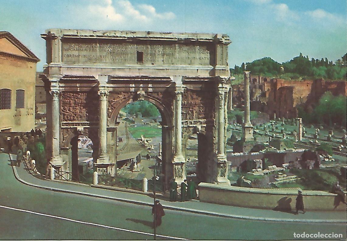 Postales: Postal 50075: ROMA - Arco de Septimo Severo - Foto 1