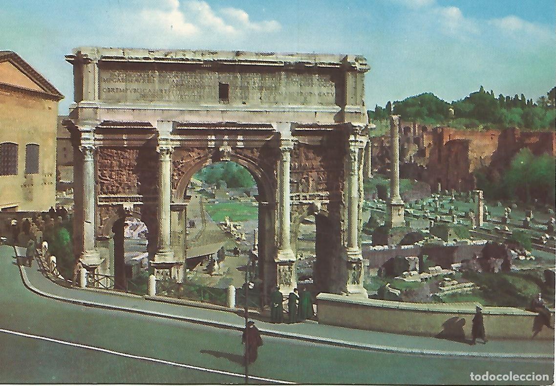 Cartes Postales: Postal 50091: ROMA - Arco de Septimo Severo