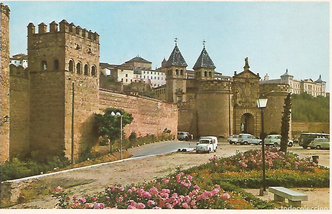 Postais: Postal 50183: TOLEDO - Puerta de Bisagra y murallas