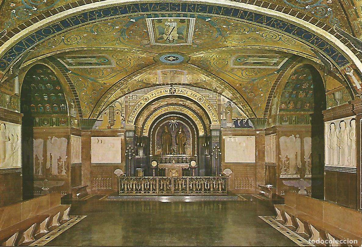 Postales: Postal 50282: ABADIA DE MONTECASSINO - Cripta de San Benedicto - Foto 1