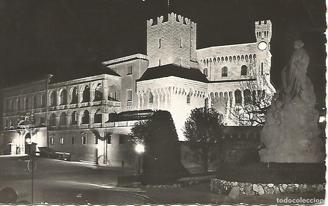 Postales: Postal 50441: MONACO - Vista nocturna Palacio - Varios