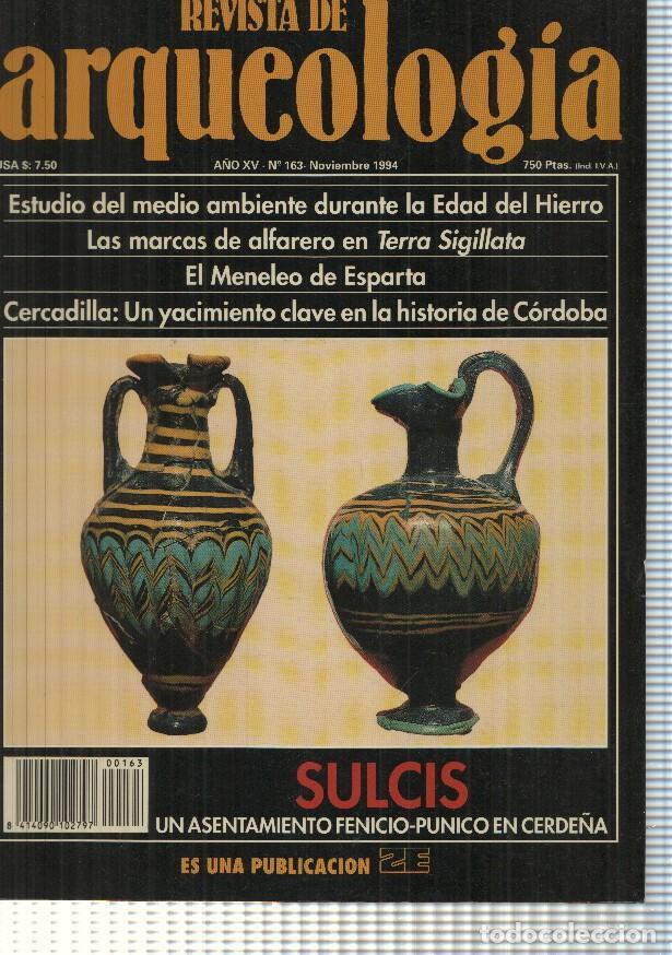 Postales: Revista de Arqueologia num. 163, noviembre 1994: Estudio del medio ambiente durante la Edad del - va