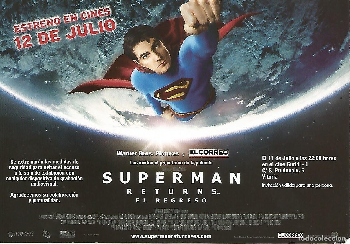Postales: Postal 50669: SUPERMAN RETURNS - Varios