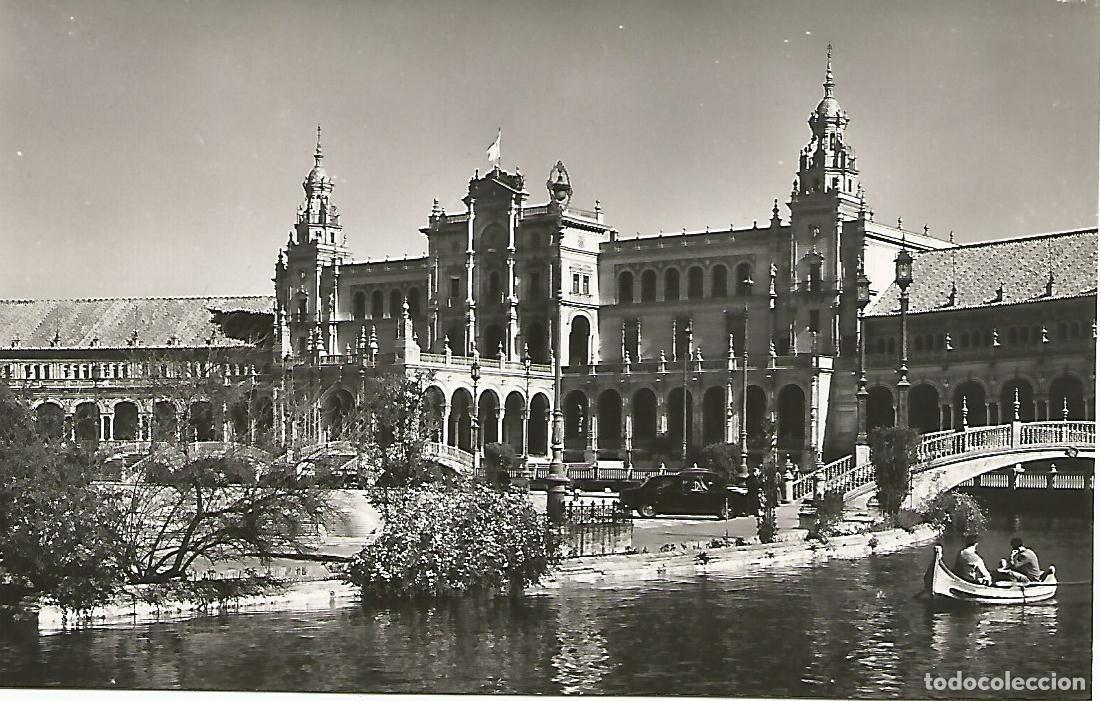 Postais: Postal 50699: SEVILLA - Plaza de Espa&ntilde;a - Varios
