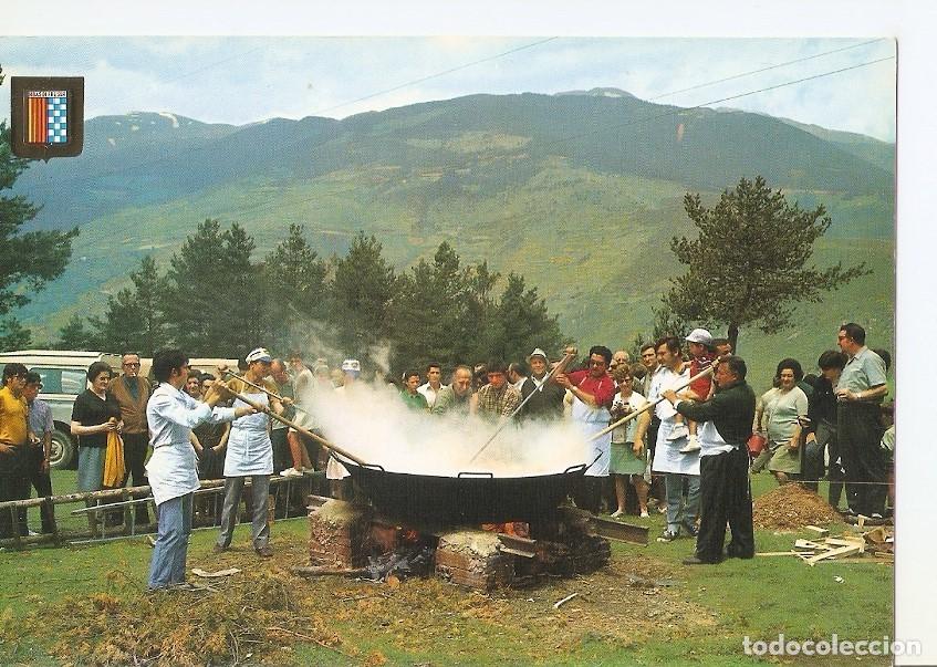Postais: Postal 041429 : Ribes de Freser. Pirineu Catala. Aplec de Sant Antoni. Paella per 2000 comensals - V