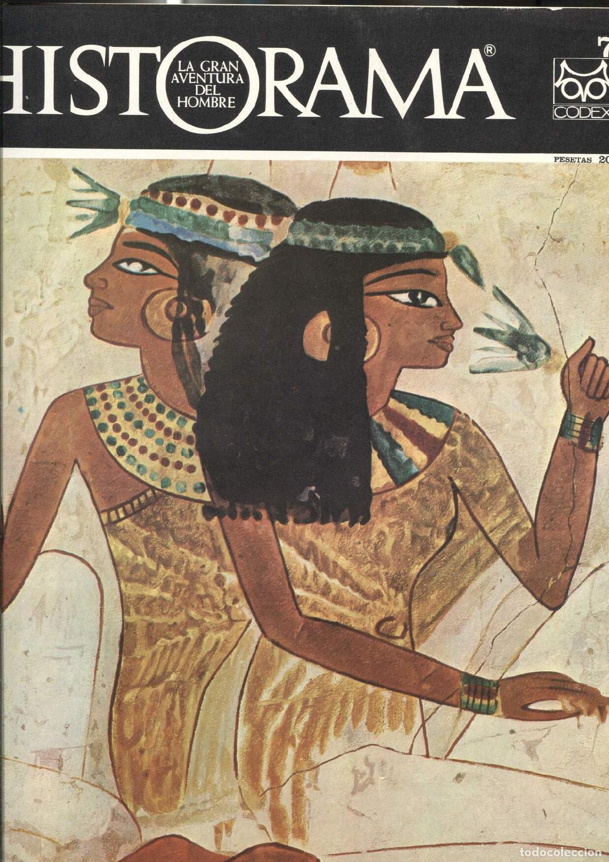 Postales: Historama la gran aventura del hombre numero 07: la vida cotidiana en el antiguo egipto - varios