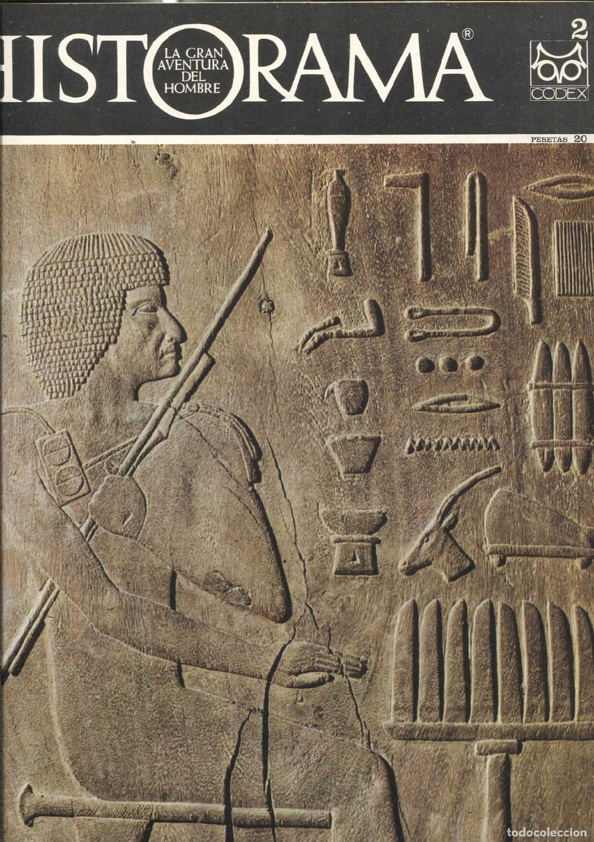 Postales: Historama la gran aventura del hombre numero 02: El egipto faraonico, imperios antiguos y medio - va