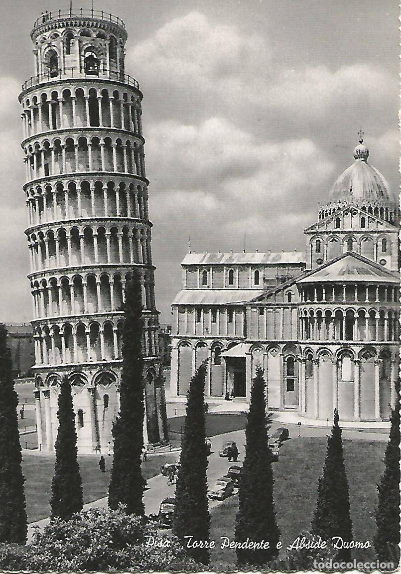 Postkarten: Postal 51443: PISA - Torre pendiente y abside de la catedral - Varios